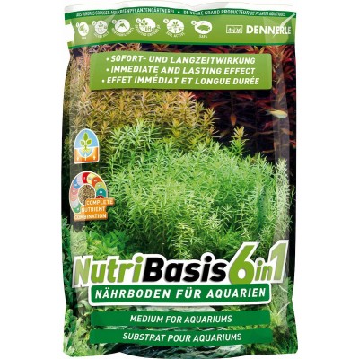 Dennerle NutriBasis 6in1 Λιπαντικό Υπόστρωμα Φυτών Ενυδρείου 4.8kg