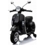 Παιδική Μηχανή Licensed Vespa Ηλεκτροκίνητη 12 Volt Μαύρη