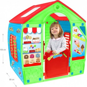 Mochtoys Παιδικό Σπιτάκι Κήπου Candy Πολύχρωμο 88x88x108εκ.Κωδικός: 12153  Mochtoys Παιδικό Σπιτάκι Κήπου Candy Πολύχρωμο 88x88x108εκ.Κωδικός: 12153
