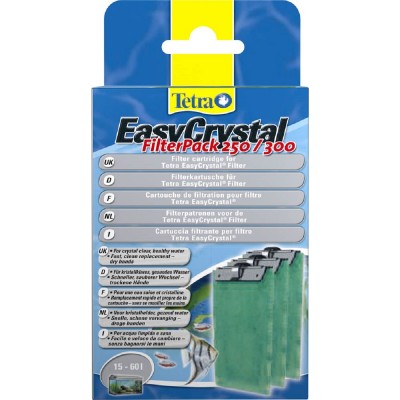 Tetra Easy Crystal Filter Pack 250/300 Ανταλλακτικό Φίλτρου Ενυδρείου