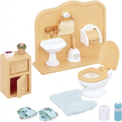 Epoch Toys Παιχνίδι Μινιατούρα Sylvanian Families Toilet Set για 3+ ΕτώνΚωδικός: 5020 