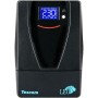 Tescom Leo LCD 1000AP UPS Line-Interactive 1000VA 600W με 4 Schuko Πρίζες