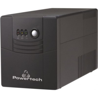 Powertech UPS Line-Interactive 1500VA 900W με 4 Schuko Πρίζες