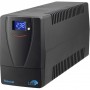 Tescom Leo LCD 850AP UPS Line-Interactive 850VA 480W με 2 Schuko Πρίζες