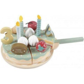 Little Dutch Τούρτα με Κεράκια XL από Ξύλο για 3+ Ετών 25τμχΚωδικός: LD4494 