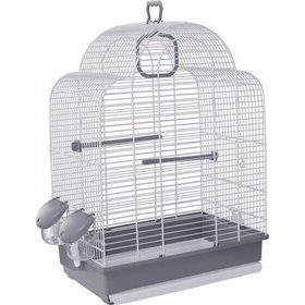 Voltrega Κλουβί Πτηνών Κλουβί για Καναρίνια & Μικρούς Παπαγάλους Λευκό 39x25.5x54cm Voltrega Κλουβί Πτηνών Κλουβί για Καναρίνια & Μικρούς Παπαγάλους Λευκό 39x25.5x54cm