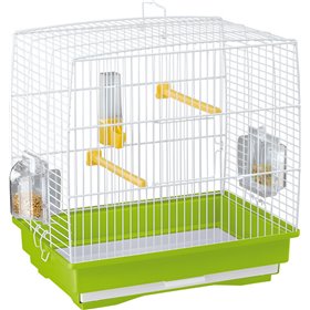 Ferplast Rekord-1 Κλουβί 35.5x24.7x37cm White