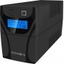 Bitmore U850LCD UPS Line-Interactive 850VA 480W με 2 Schuko Πρίζες