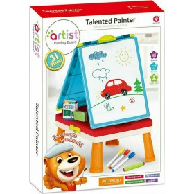 Zita Toys Πίνακας 2 Όψεων Με Τραπεζάκι Μπλε Zita Toys Πίνακας 2 Όψεων Με Τραπεζάκι Μπλε