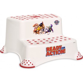 Lorelli Διπλό Βοηθητικό Σκαλοπατάκι Μπάνιου Paw Patrol Λευκό