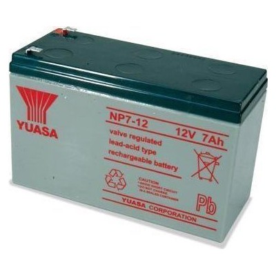 Yuasa NP7-12 Μπαταρία UPS με Χωρητικότητα 7Ah και Τάση 12V