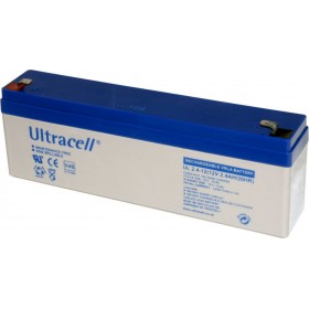 Ultracell UL2.4-12 Μπαταρία UPS με Χωρητικότητα 1.3Ah και Τάση 12V