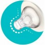 Chicco Γυάλινο Μπιμπερό Well Being Κατά των Κολικών με Θηλή Σιλικόνης 240ml για 0+ μηνών Grey CirclesΚωδικός: A50-28721-30 