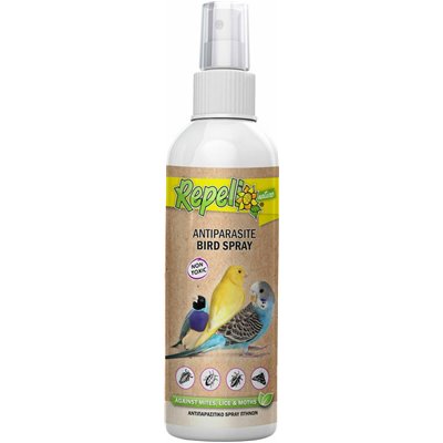 Repello Bird Spray για Καταπολέμηση Εξωπαράσιτων σε Πτηνά &amp Κλουβιά 250ml