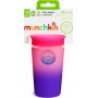 Munchkin Παιδικό Ποτηράκι "Miracle Color Changing" από Πλαστικό Μωβ 266ml για 12m+