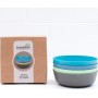 Bobo &amp boo Bamboo Bowl Set Coastal 4τμχ