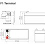 Ultracell UL1.3-12 Μπαταρία UPS με Χωρητικότητα 1.3Ah και Τάση 12V