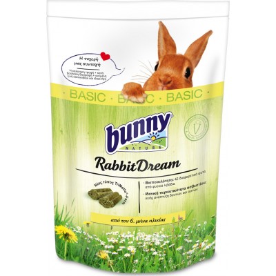 Bunny Nature Τροφή Για Κουνέλια Νάνους 750gr