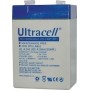 Ultracell UL4.5-6 Μπαταρία UPS με Χωρητικότητα 4.5Ah και Τάση 6V