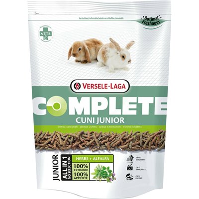 Versele Laga Complete Cuni Junior Herbs &amp Alfalfa 500gr