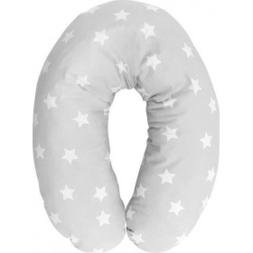 Lorelli Μαξιλάρι Εγκυμοσύνης και Ριλάξ Stars Grey 190cm Lorelli Μαξιλάρι Εγκυμοσύνης και Ριλάξ Stars Grey 190cm