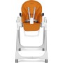 Peg Perego Αναδιπλούμενο Καρεκλάκι Φαγητού με Ροδάκια Prima Pappa Follow Me Με Σκελετό από Μέταλλο &amp Θέση από Ύφασμα