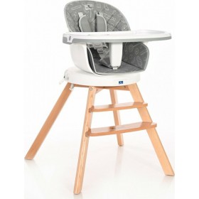 Lorelli Καρεκλάκι Φαγητού Napoli 3 in 1 Με Σκελετό από Ξύλο &amp Θέση από Δερματίνη