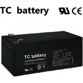 TC Battery TS3.3-12 Μπαταρία UPS με Χωρητικότητα 3Ah και Τάση 12V