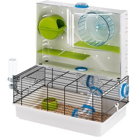 "Ferplast Olimpia Πλαστικό Κλουβί για Χάμστερ με Σωλήνες & Χώρο για Παιχνίδι 46x29 Ferplast Olimpia Πλαστικό Κλουβί για Χάμστερ με Σωλήνες & Χώρο για Παιχνίδι 46x29,5x54εκ.