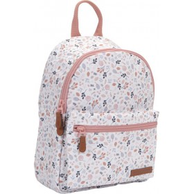 Little Dutch Spring Flowers Σχολική Τσάντα Πλάτης Νηπιαγωγείου σε Ροζ χρώμα Μ22.5 x Π12 x Υ29cmΚωδικός: LD4941 