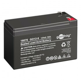 Goobay GO12-9 Μπαταρία UPS με Χωρητικότητα 9Ah και Τάση 12V Goobay GO12-9 Μπαταρία UPS με Χωρητικότητα 9Ah και Τάση 12V