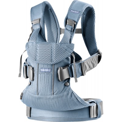 BabyBjorn Κλασικός Μάρσιπος One Air 3D Mesh Slate Blue