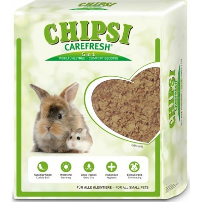 Chipsi Carefresh Original Υπόστρωμα Κλουβιού Τρωκτικών 14lt