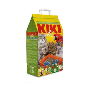 Kiki Ok Pellets Ροκανίδια για Κλουβί Τρωκτικών 10lt