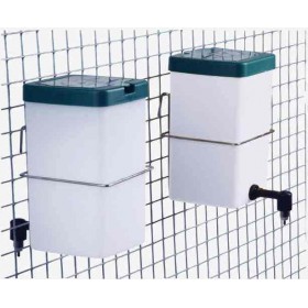 Ποτίστρα πιπίλα για κουνέλια με φιάλη 1 λίτρου