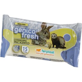 Ferplast Genico Fresh Υγρά Χαρτομάντηλα Καθαρισμού για Τρωκτικά 15τμχ