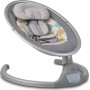 Cangaroo Relax Μωρού Κούνια iSwing Light Grey με Μουσική Για Μέγιστο Βάρος Παιδιού 9kg