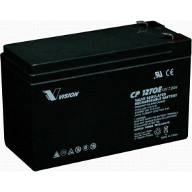 Vision CP1270E Μπαταρία UPS με Χωρητικότητα 12Ah και Τάση 7V Vision CP1270E Μπαταρία UPS με Χωρητικότητα 12Ah και Τάση 7V