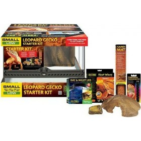 Exo Terra Terrarium Leopard Gecko Starter Kit Small/Low 45x45x30 Exo Terra Terrarium Leopard Gecko Starter Kit Small/Low 45x45x30
