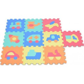 "Moni Παιδικό Παζλ Δαπέδου ""Vehicle"" 10τμχ" Moni Παιδικό Παζλ Δαπέδου "Vehicle" 10τμχ