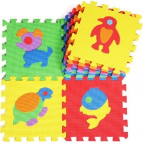 Zita Toys Εκπαιδευτικό Παιδικό Παζλ Δαπέδου με Ζωάκια 10τμχ Zita Toys Εκπαιδευτικό Παιδικό Παζλ Δαπέδου με Ζωάκια 10τμχ