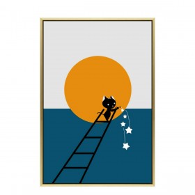 InTheBox Παιδικός Πίνακας σε Καμβά "Happy 4"