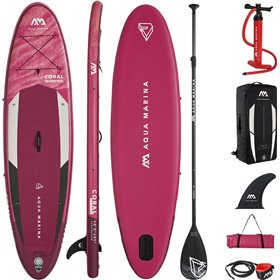 Aqua Marina Coral 10'2" Φουσκωτή Σανίδα SUP με Μήκος 3.1mΚωδικός: BT-21COP 