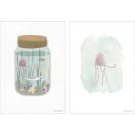 Little Dutch Αφίσα Ocean Jar Διπλής Όψης 30x42cm Little Dutch Αφίσα Ocean Jar Διπλής Όψης 30x42cm