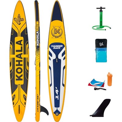 Dvsport Kohala Thunder Race 14' Φουσκωτή Σανίδα SUP με Μήκος 4.25m χωρίς ΚουπίΚωδικός: KH-42715 