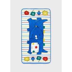 "Mayoral Βρεφική Κάπα-Μπουρνούζι ""Δεινόσαυρος"" με Κουκούλα Μπλε" Mayoral Βρεφική Κάπα-Μπουρνούζι "Δεινόσαυρος" με Κουκούλα Μπλε