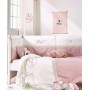 Kentia Βρεφική Παπλωματοθήκη Σετ Angel 100x140cm Light Pink-Ecru