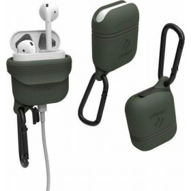 Catalyst Waterproof Θήκη Σιλικόνης με Γάντζο Army Green για Apple AirPods Catalyst Waterproof Θήκη Σιλικόνης με Γάντζο Army Green για Apple AirPods