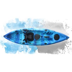 Life Sport Lango VK-04 Πλαστικό Kayak Θαλάσσης 1 Ατόμου Μπλε