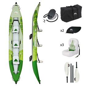 Aqua Marina Betta 15686 Πλαστικό Kayak Θαλάσσης 3 Ατόμων Πράσινο